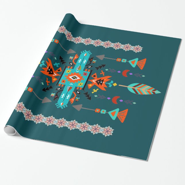 Papel De Presente desenho nativo (Desenrolado)