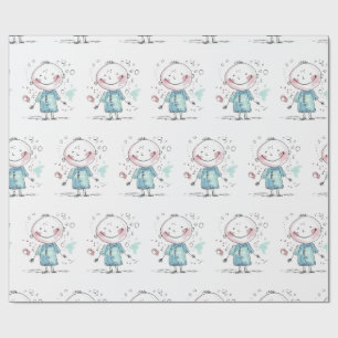 Papel De Presente desenho personalizado de crianças