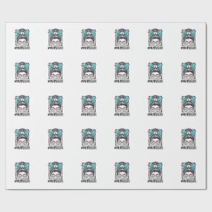 Papel De Presente Desenho Vetorial Arco-íris de Cabelo Desgrenhado V