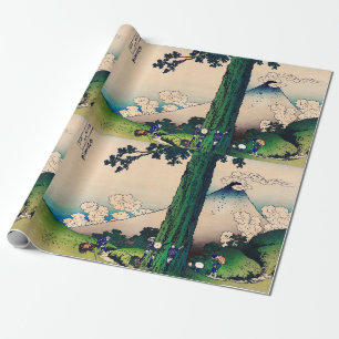 Papel De Presente Desfiladeiro de Mishima na Província de Kai por Ka