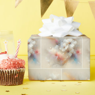 Papel De Presente Design abstrato do Cosmos Contemporâneo