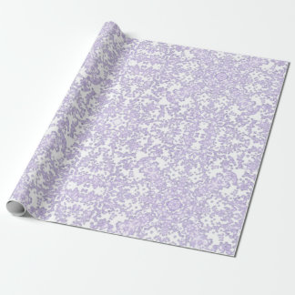 Papel De Presente Design abstrato do wallpaper da lavanda Vintage
