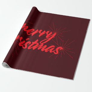 Papel De Presente design alegre e alegre de "Feliz Natal"