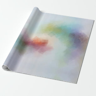 Papel De Presente Design Colorida Elegante Abstrato Trabalho de arte