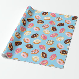 Papel De Presente Design com rosquinha