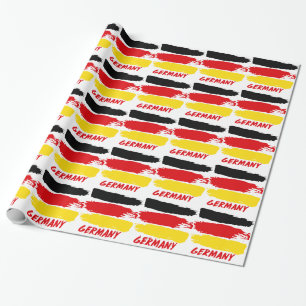 Papel De Presente Design da bandeira de Alemanha