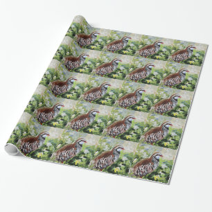 Papel De Presente Design da perdiz apenas para você