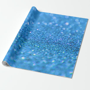 Papel De Presente Design de brilho azul aberto