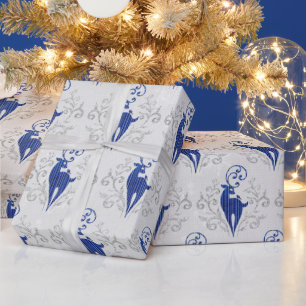 Papel De Presente Design de cervejas de Natal