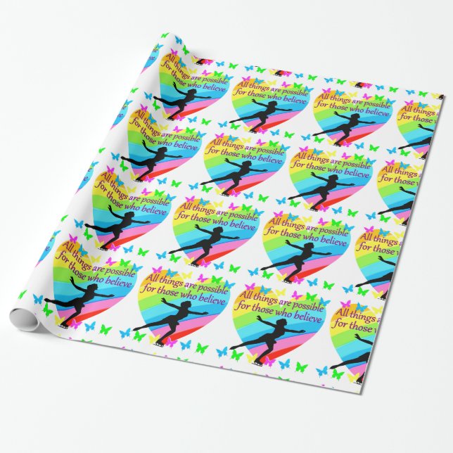 Papel De Presente Design DE COTAÇÃO INSPIRACIONAL DE FIGURA (Desenrolado)