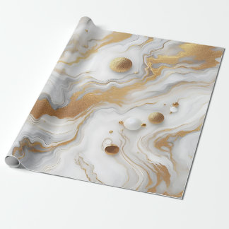 Papel De Presente Design de fundo de textura Dourada de mármore bran