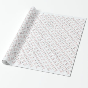 Papel De Presente Design de História Chinês Detido (sem pelo)