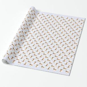 Papel De Presente Design de História de Hound Faraó