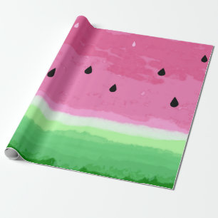 Papel De Presente Design de melancia