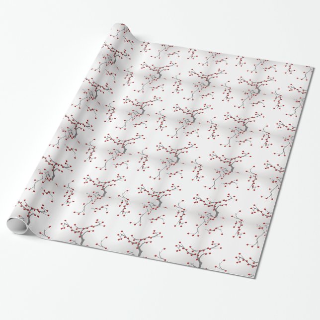 Papel De Presente Design de Natal decorativo (Desenrolado)