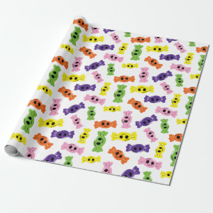Papel De Presente Design de padrão sem costura - Anéis coloridos no 