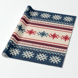 Papel De Presente Design DE SWEATER DE NATAL ÚTIL