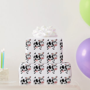 Papel De Presente Design de vaca