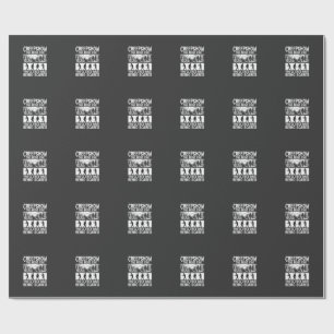 Papel De Presente Design de Vetor de Terror Assustado de Zumbi de Ha