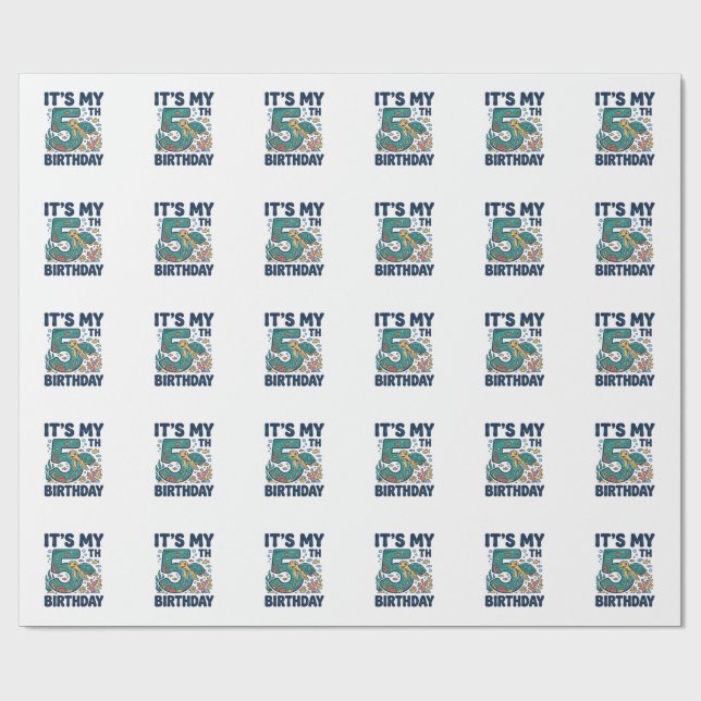 Papel De Presente Design de vetor subaquático de tartaruga marinha d (Aberto)