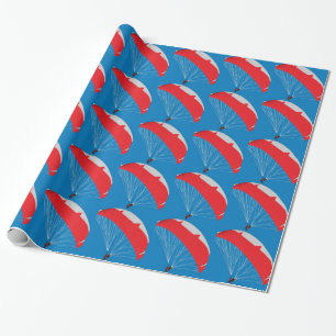 Papel De Presente Design do Paraglider