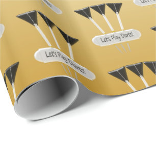 Papel De Presente Design dos dardos