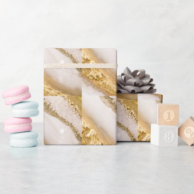 Papel De Presente Design elegante e raffinato (Chá de bebê)