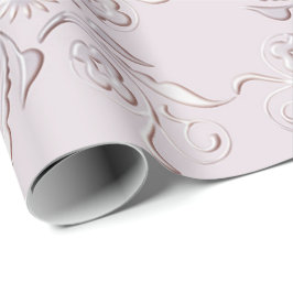 Papel De Presente Design floral retro