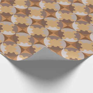 PAPEL DE PRESENTE DESIGN GEOMÉTRICO.