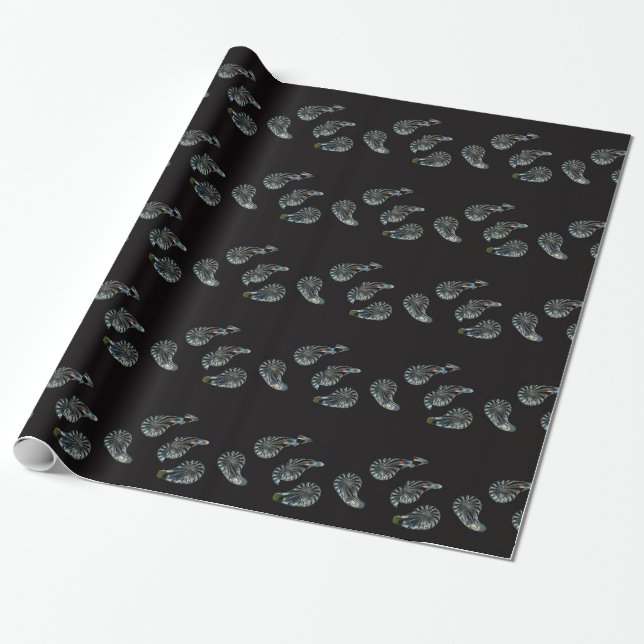 Papel De Presente Design Irlandês-A Coleção de Cristal (Desenrolado)