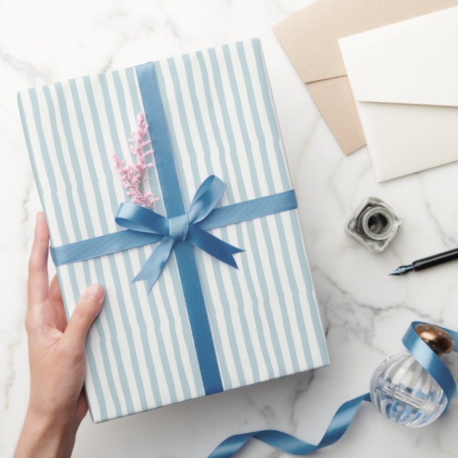 Papel De Presente Design Minimalista Neutro Boho Bebê (Presentear)
