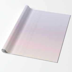 Papel De Presente Design Mínimo de Gradação de Pastel Púrpura Ro
