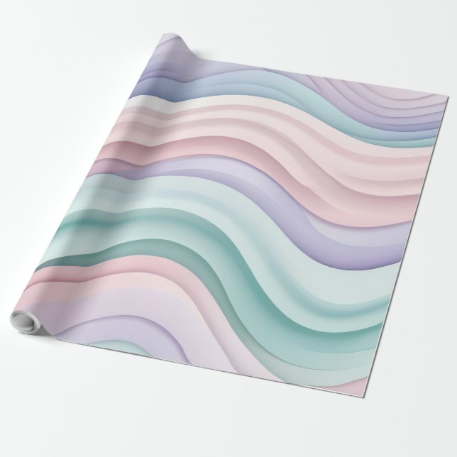 Papel De Presente design suave (Desenrolado)