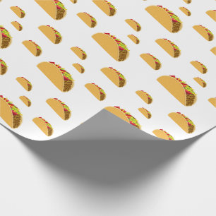 Papel De Presente Design Taco Terça-feira - Matte Wrapping Paper