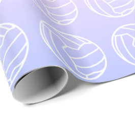 Papel De Presente Design temático da bola do Netball