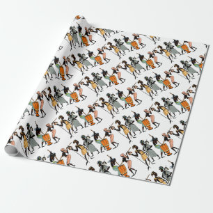 Papel De Presente Design tribal nativo étnico africano