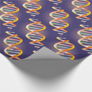 Papel De Presente Destaque do DNA Ciências Médicas