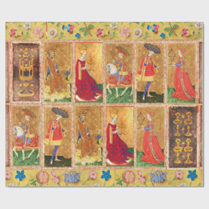 PAPEL DE PRESENTE DESTINOS ANTEIROS/KNIGHT,REI,PÁGINA,RAINHA DE XÍ