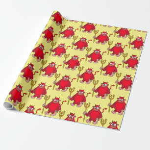 Papel De Presente Devil Gorilla