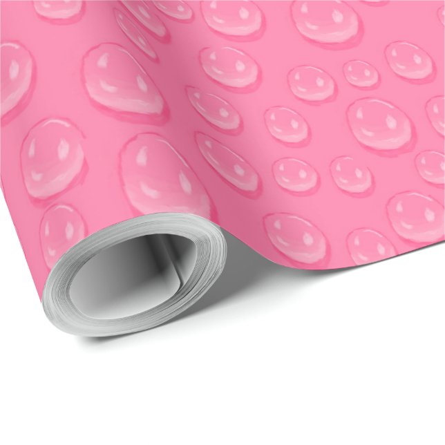 Papel De Presente Dew drops (Ponta do rolo)