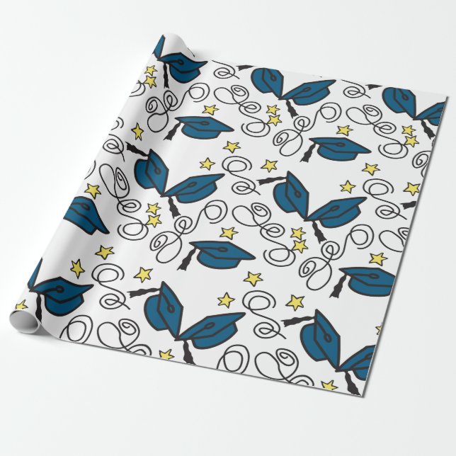 Papel De Presente Dia da Formatura (Desenrolado)