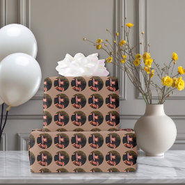 Papel De Presente Dia da Mãe Foto Personalizada do Meu Melhor Amigo