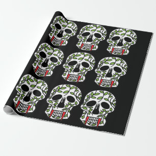 Papel De Presente Dia das Caveiras Dia dos Mortos