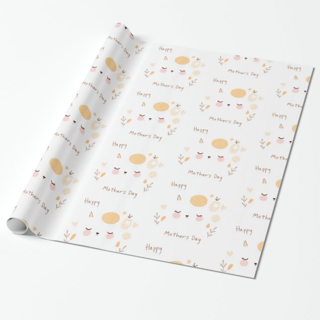 Papel De Presente Dia das Mães (Desenrolado)