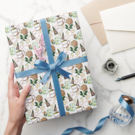 Papel De Presente Dia das Mães Cítrico