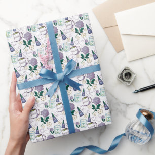 Papel De Presente Dia das Mães Lavanda