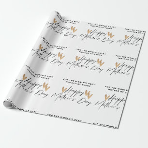 Papel De Presente Dia de as mães Feliz