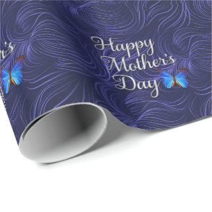 Papel De Presente Dia de as mães Feliz 47
