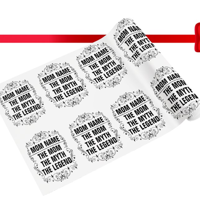 Papel De Presente Dia de as mães Personalizado (Criador carregado)