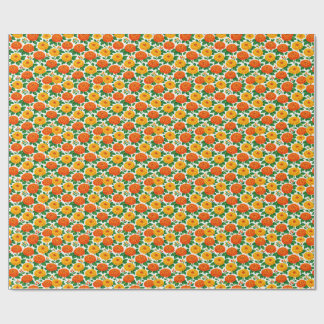 Papel De Presente Dia de Muertos, Festa de Marigold